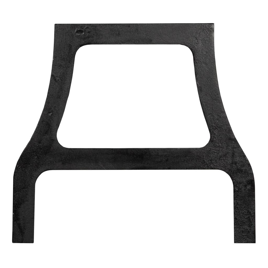 Cast iron A-frame coffee table legs, 2 pcs