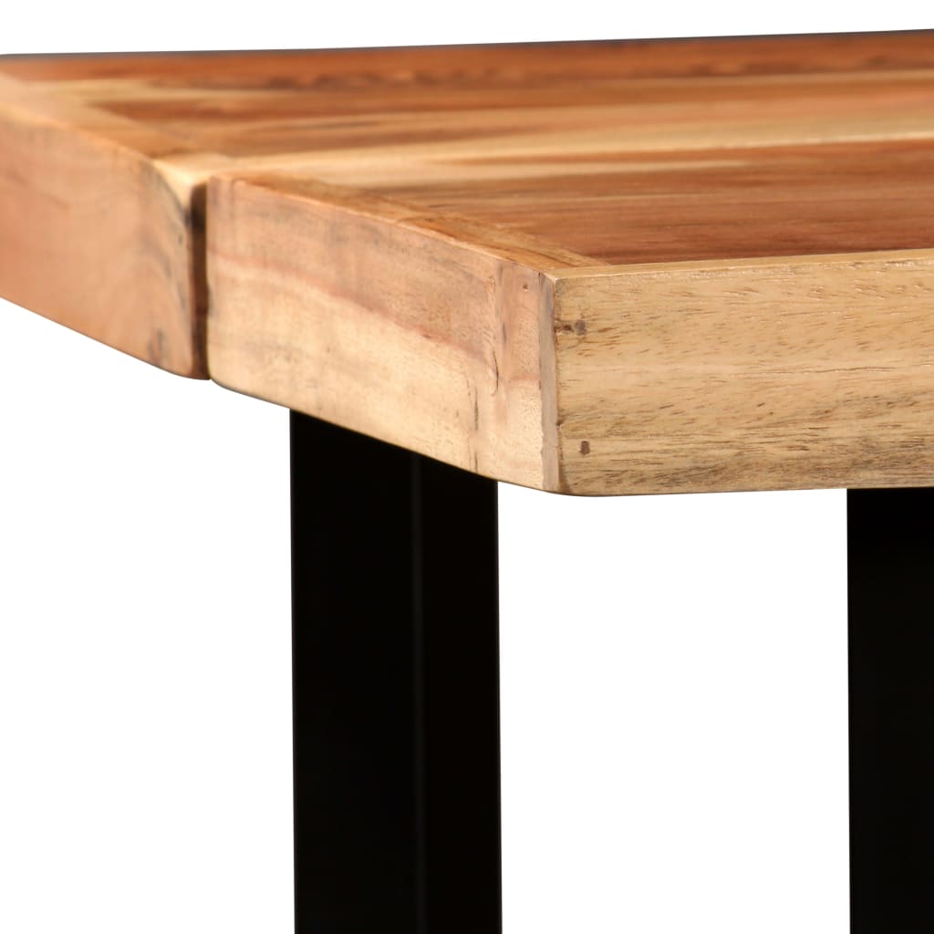 Baro stalas, akacijos mediena, 150x70x107 cm