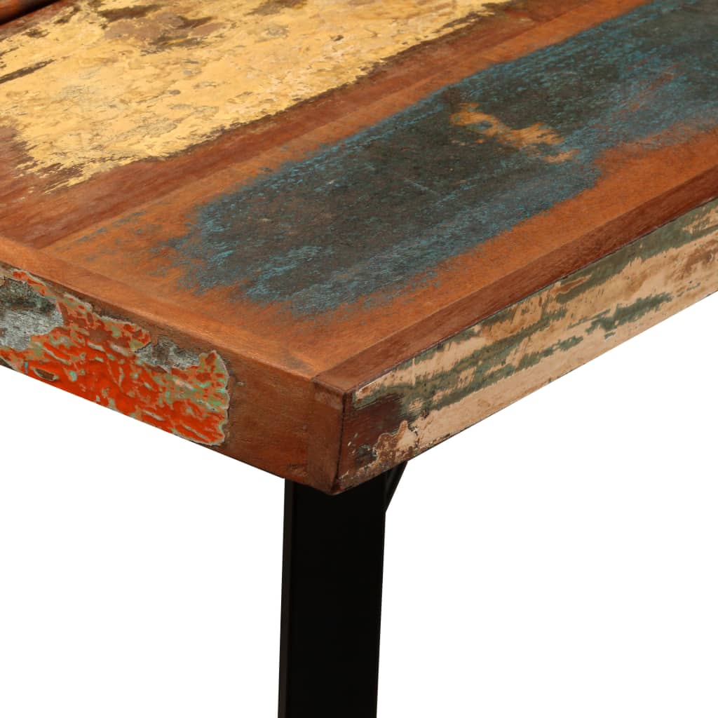 Bāra galds, pārstrādāta koksne, 150x70x107cm