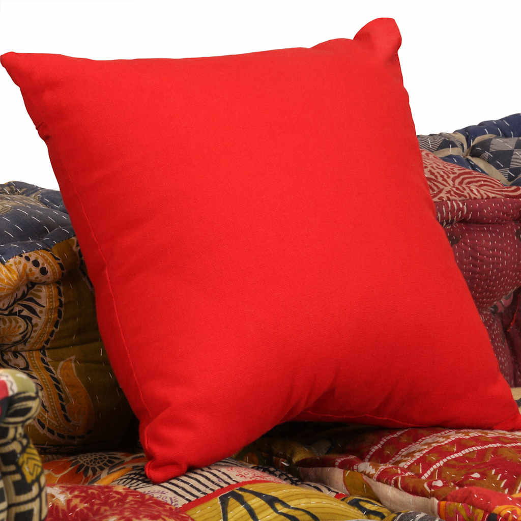 Modular ottoman, patchwork, two-seater