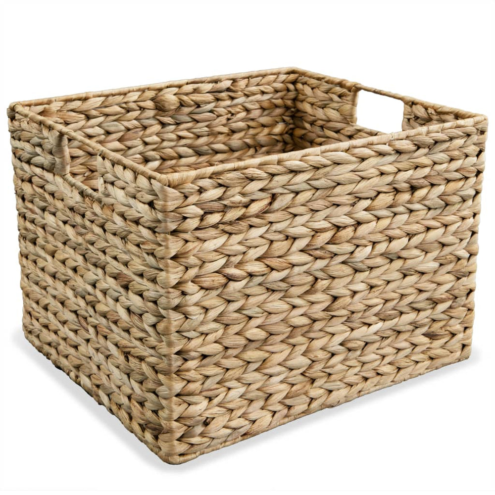 Storage baskets, 3 pcs., water hyacinth