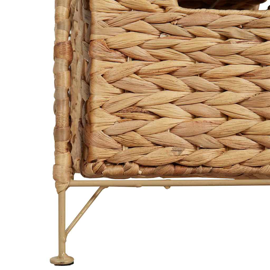 Chest of 6 drawers, 47 x 37 x 100 cm, water hyacinth
