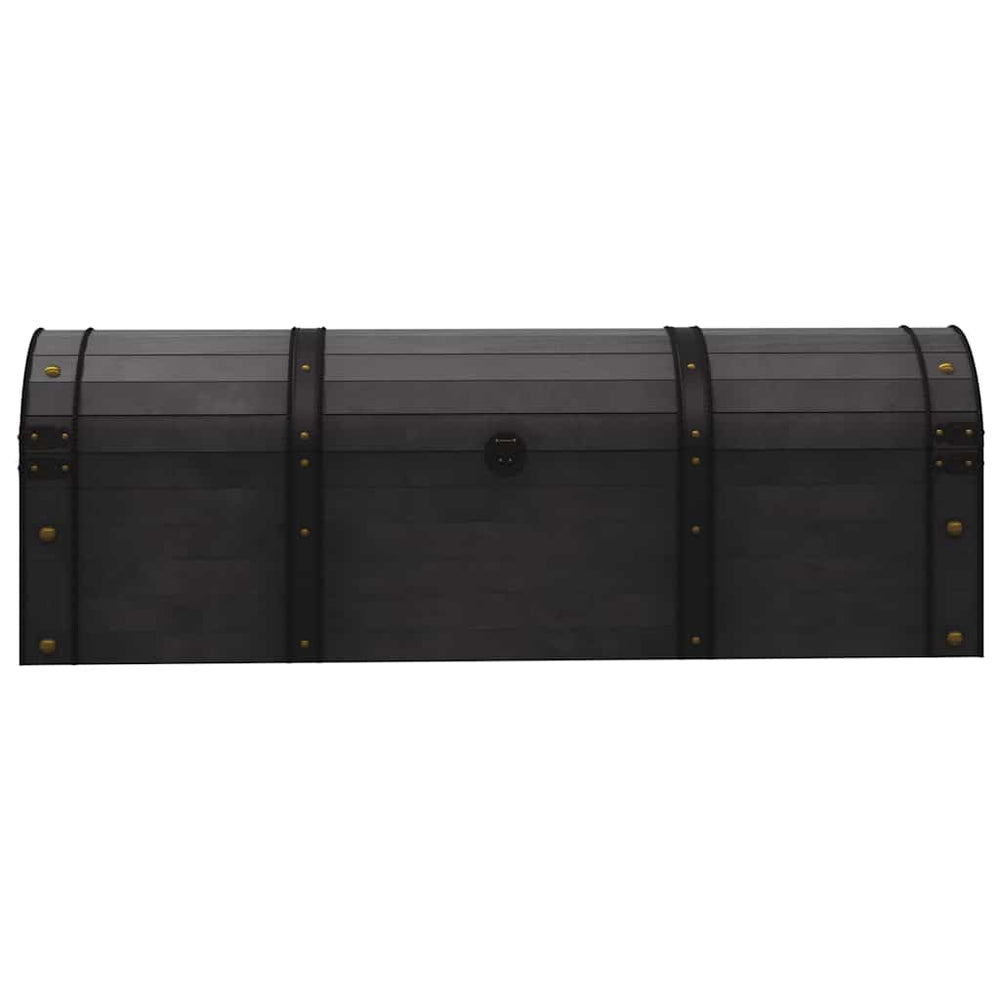 Trunk, solid wood, vintage style, 120x30x40cm