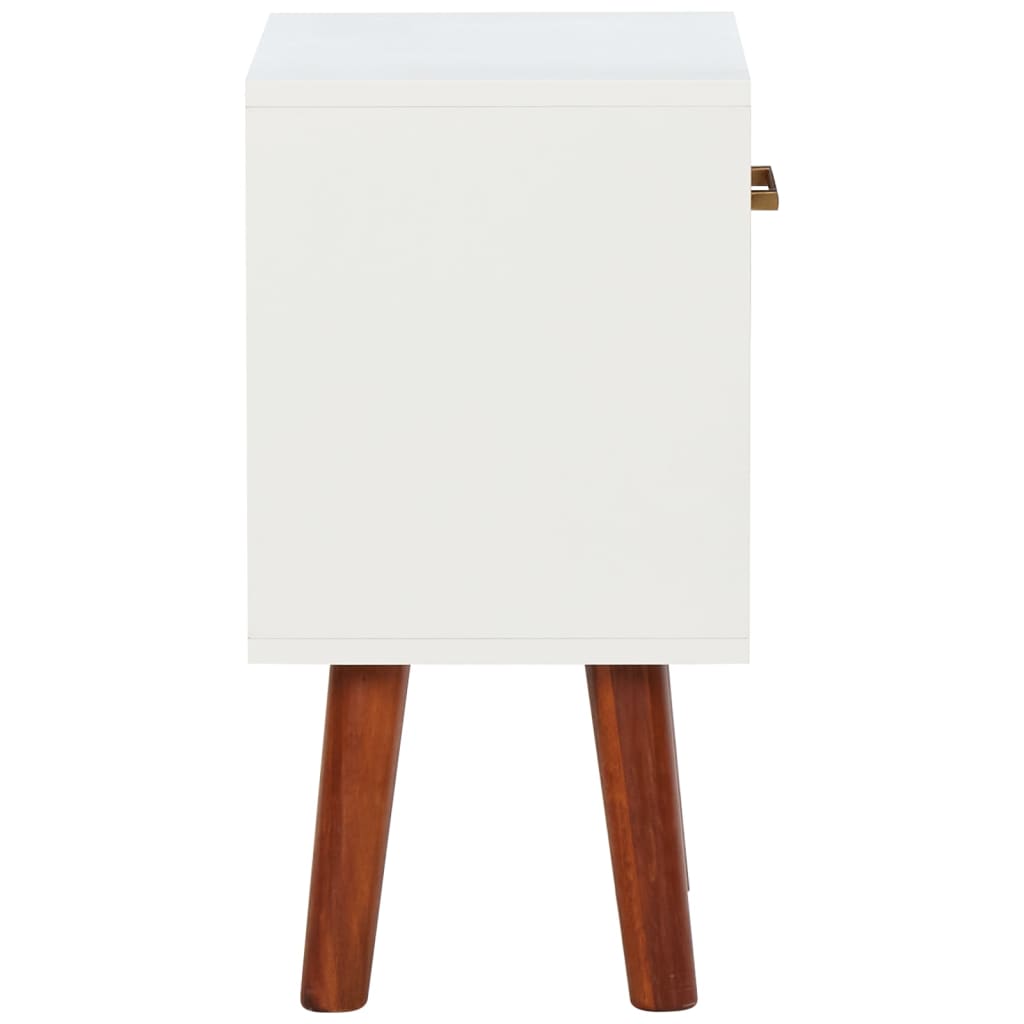 Nightstands, 2 pcs., 40x30x57cm, solid acacia wood