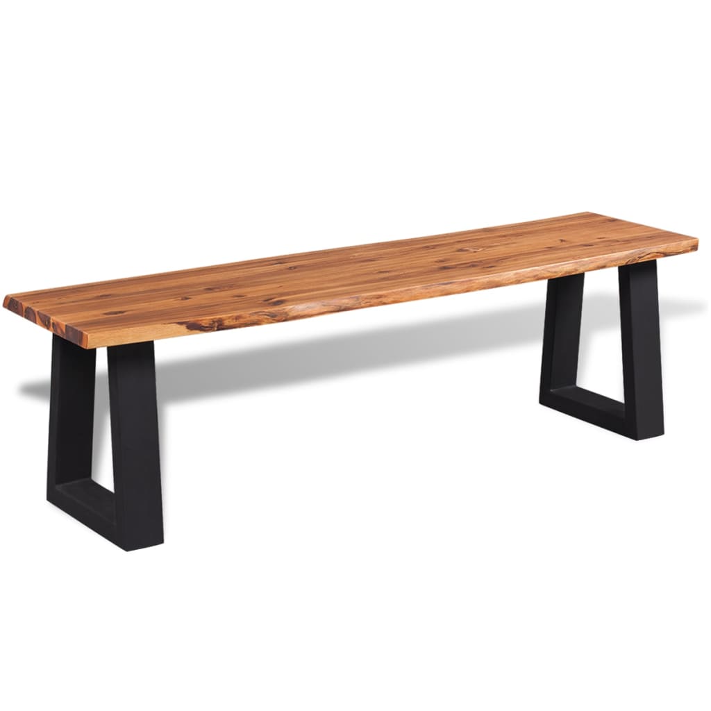 Sols, masīvs akācijas koks, 160 cm