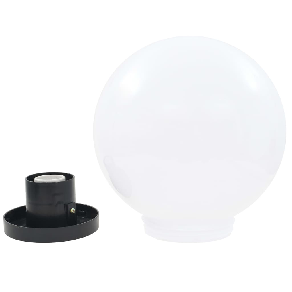 LED lampas, lodveida, 2 gab., sfēriskas, 25 cm, PMMA