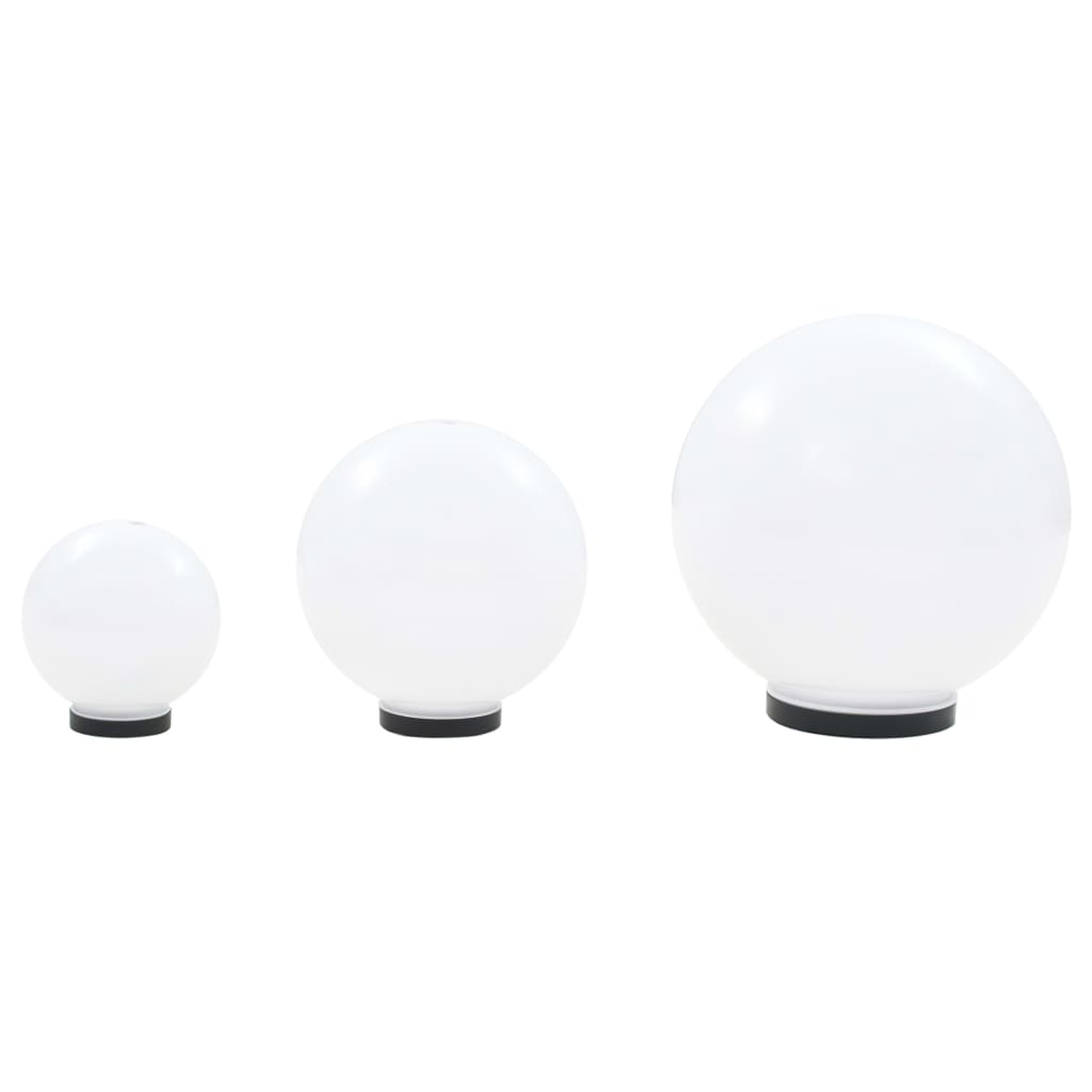 LED lampu kompl., apaļas formas, 2D, sfēriskas, 20/30/40 cm, PMMA