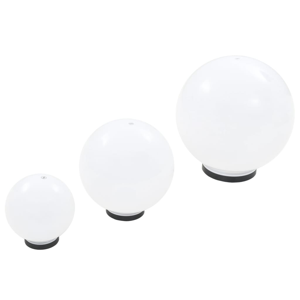 LED lampu kompl., apaļas formas, 2D, sfēriskas, 20/30/40 cm, PMMA