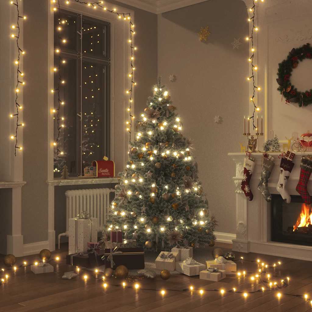 Kalėdų eglutės girlianda su 150 LED lempučių, 150cm