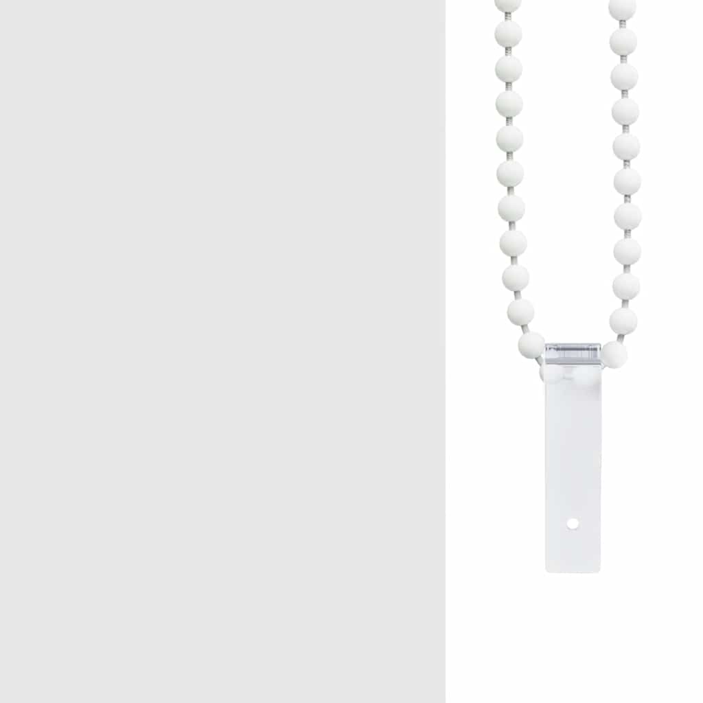 Shower blind, 120x240 cm, white