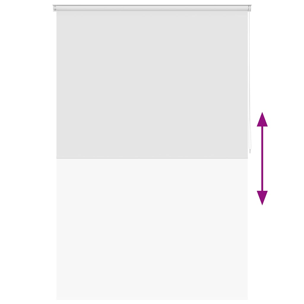Shower blind, 160x240 cm, white