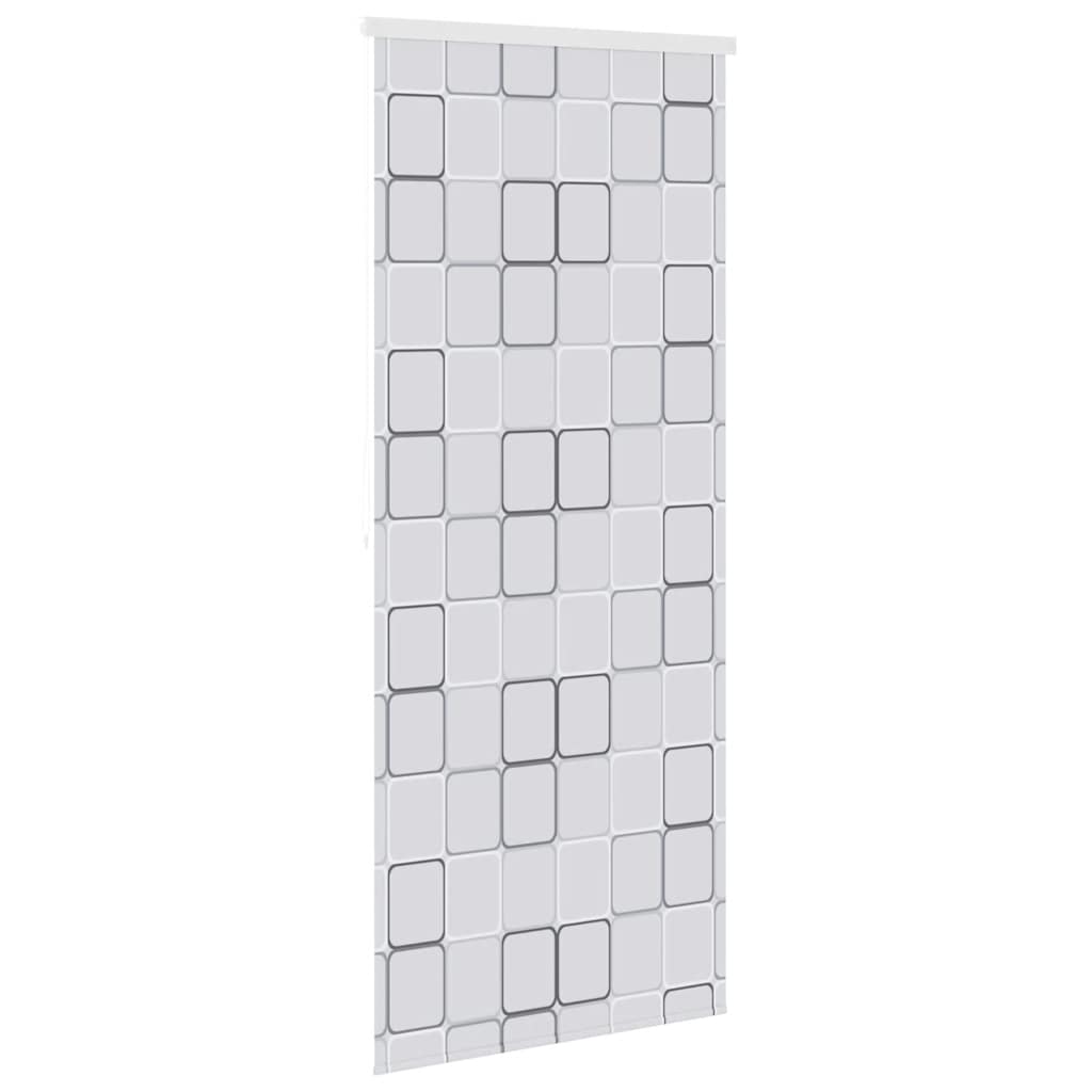 Dušas rullo žalūzijas, 100x240 cm, kvadrātu raksts