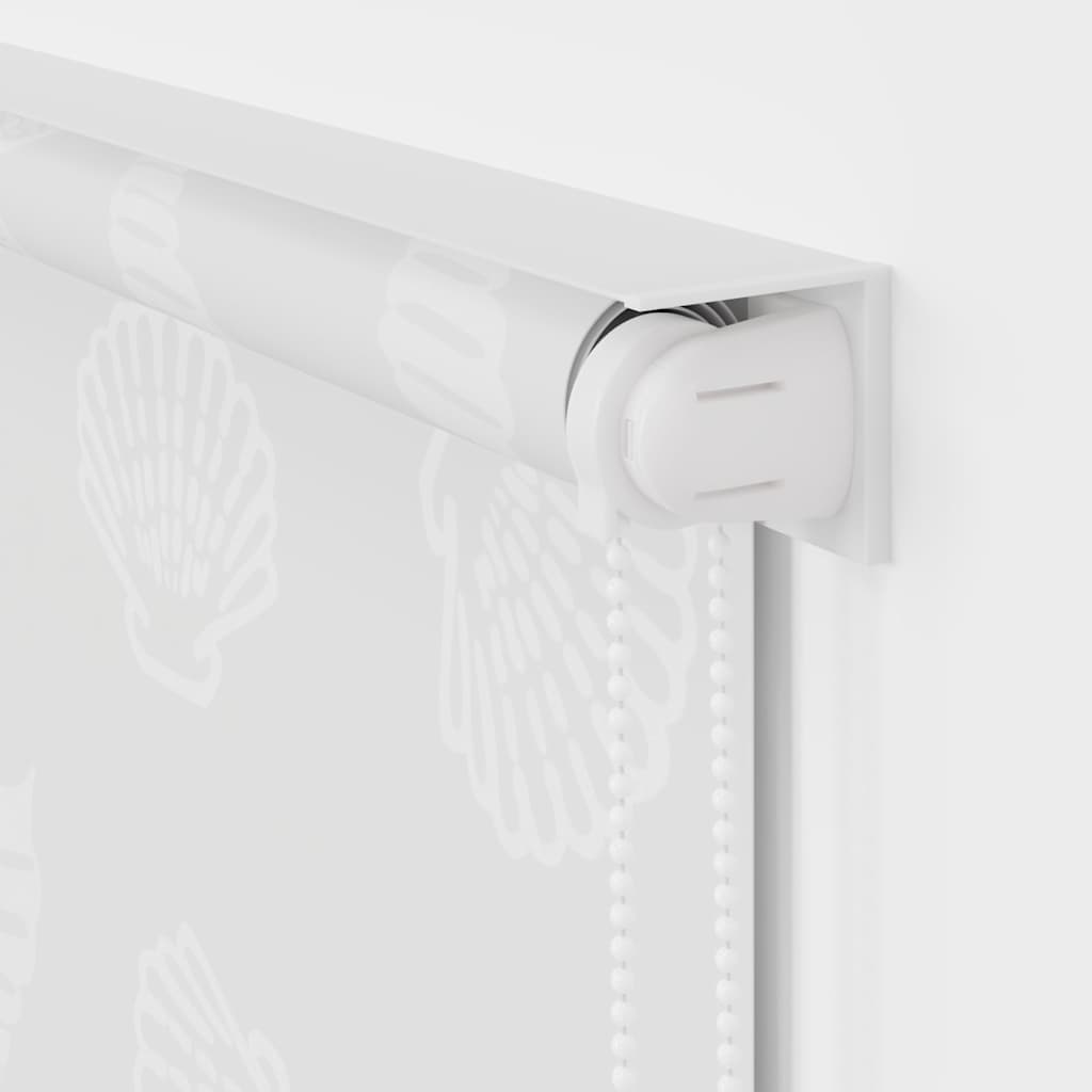 Shower blind, 160x240 cm, starfish pattern