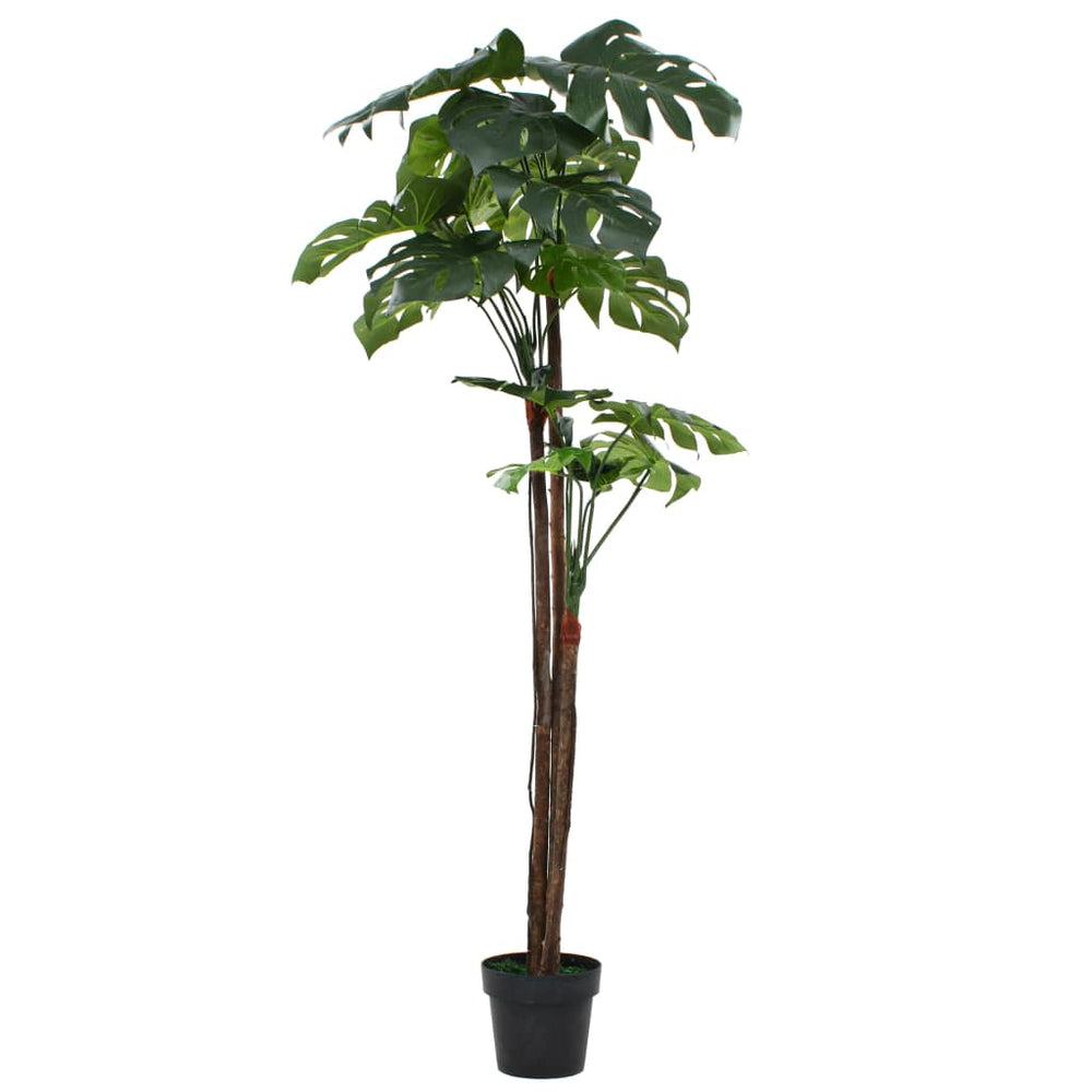 Artificial Monstera Plant with Pot, 170 cm, Green
