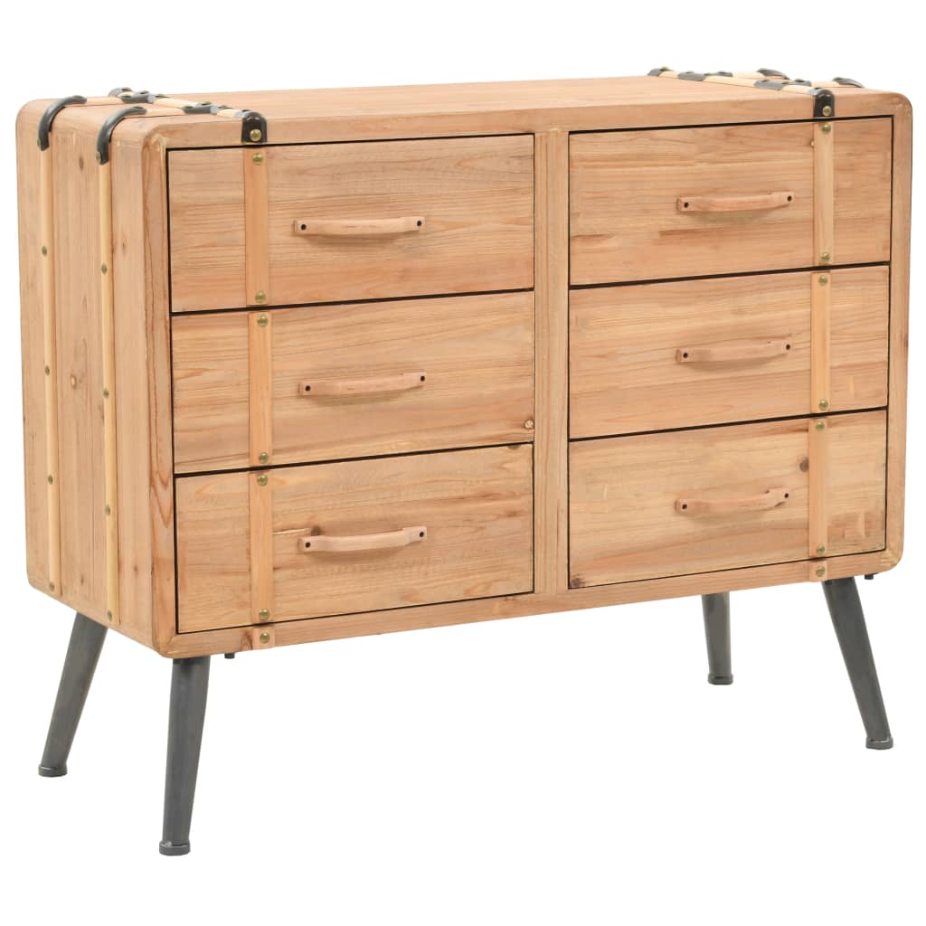 Kumode, masīva egles koksne, 91x35x73cm