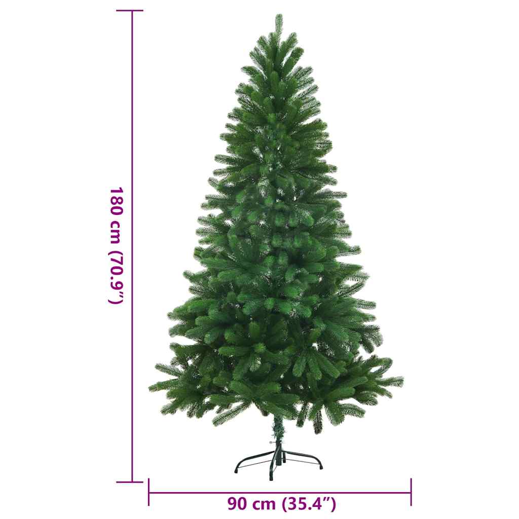 Artificial Christmas tree, green, 180cm, realistic needles