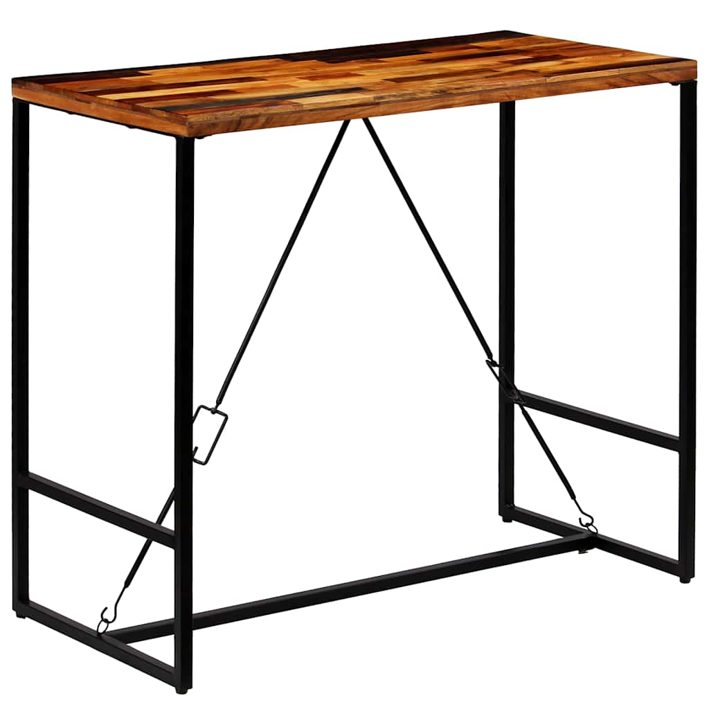 Bar table, reclaimed wood, 120x60x106cm