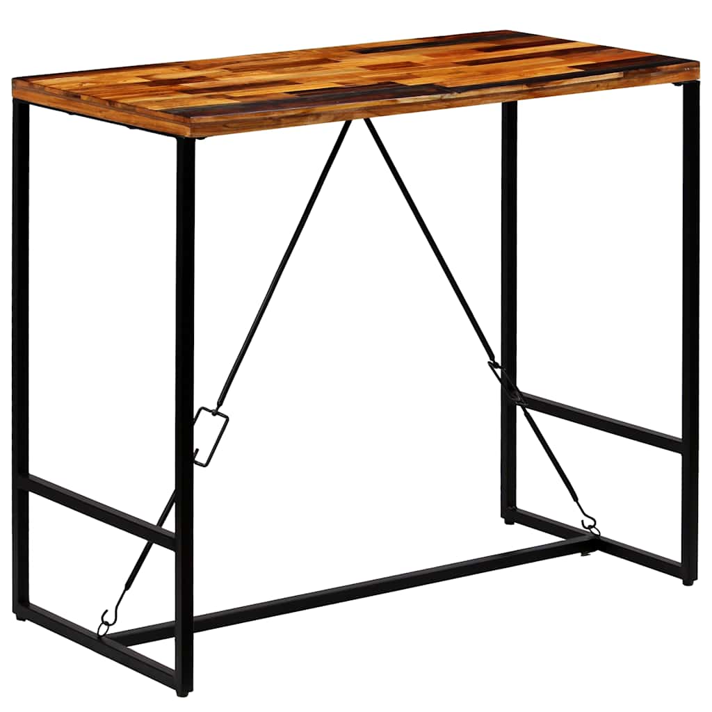 Bar table, reclaimed wood, 120x60x106cm