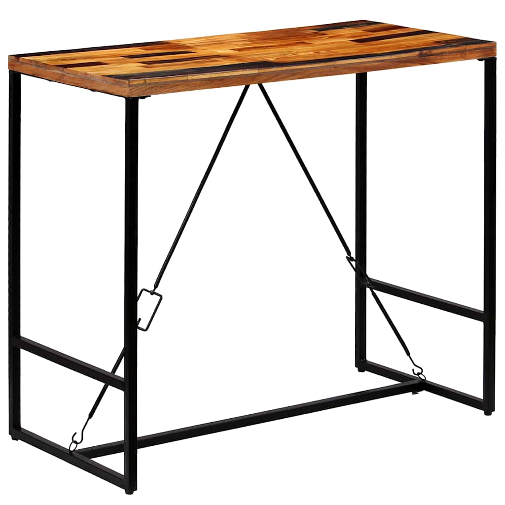 Bar table, reclaimed wood, 120x60x106cm