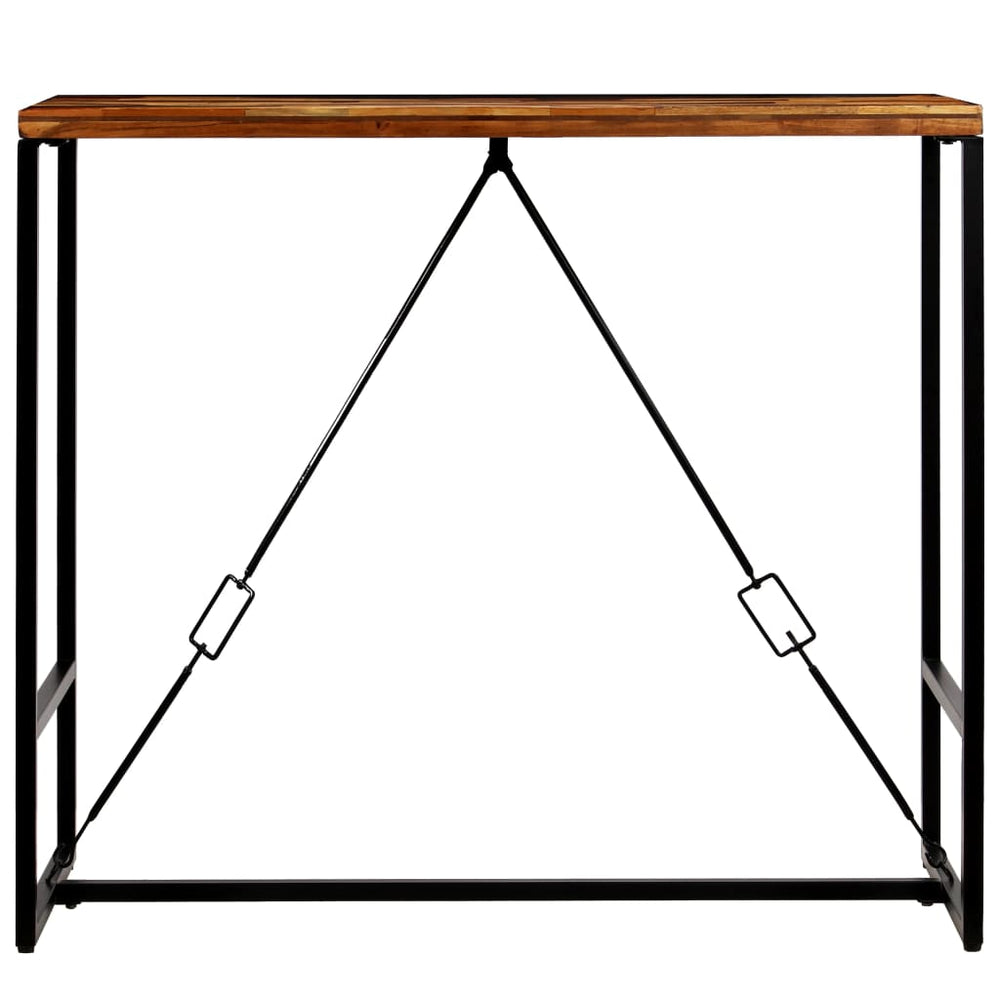 Bar table, reclaimed wood, 120x60x106cm