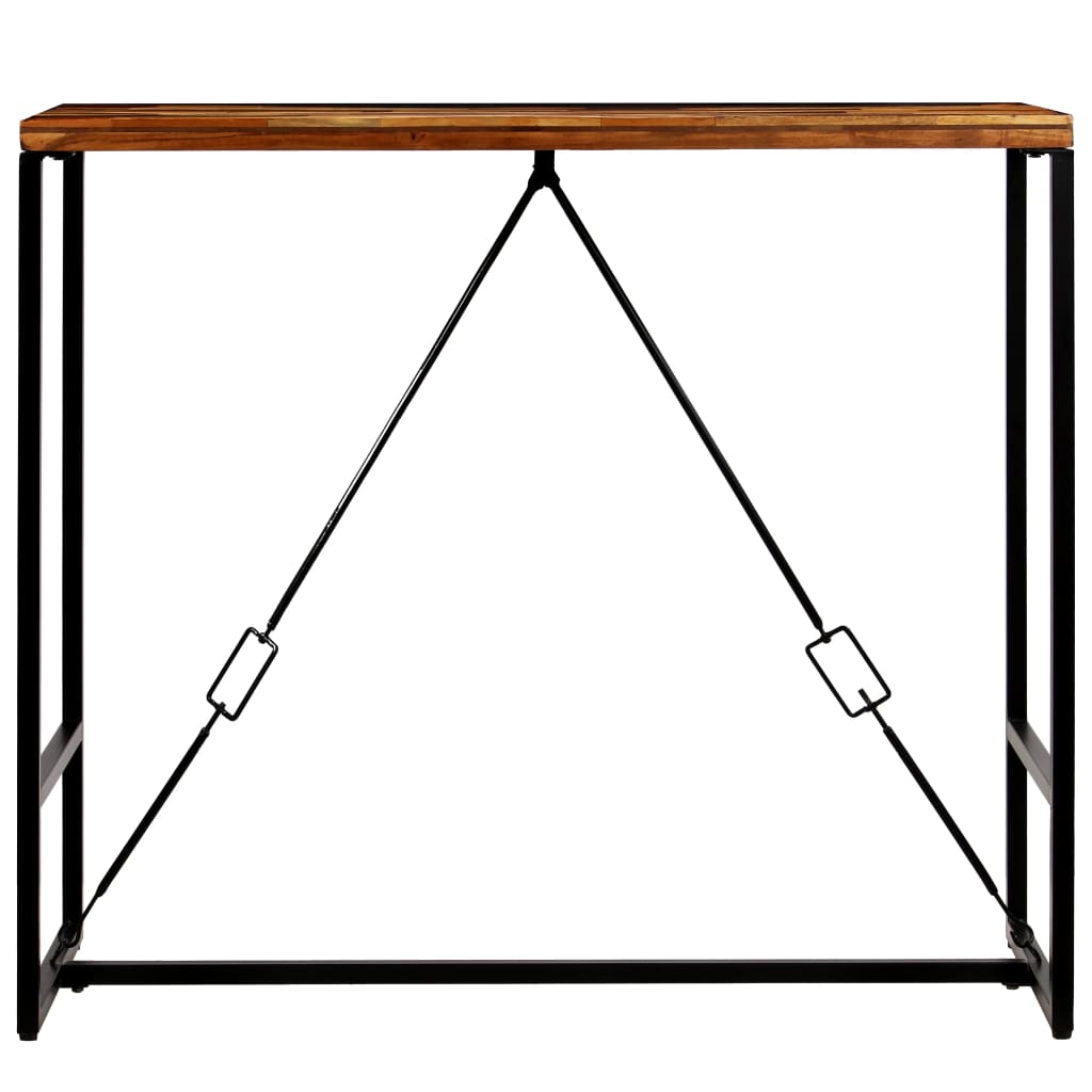 Bar table, reclaimed wood, 120x60x106cm