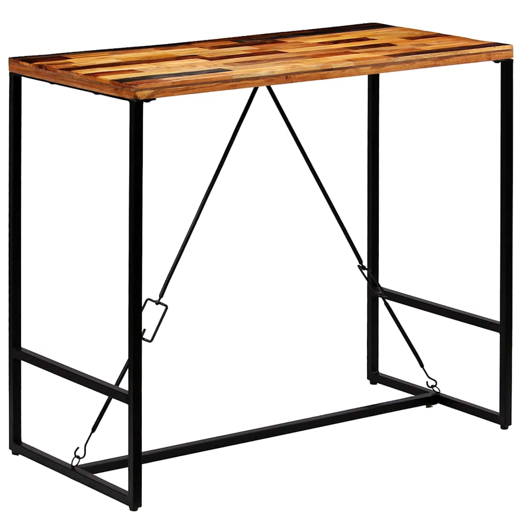 Bar table, reclaimed wood, 120x60x106cm