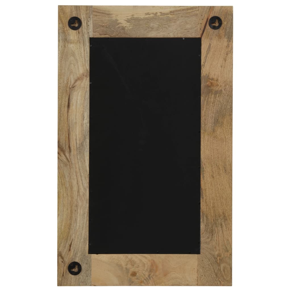 Mirror, solid mango wood, 50x80cm