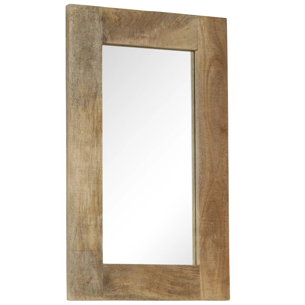 Mirror, solid mango wood, 50x80cm
