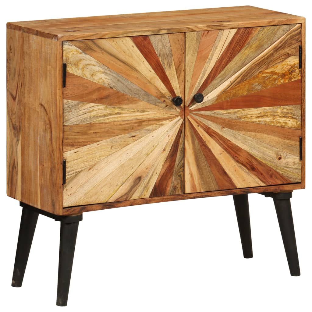 Sānu skapītis, mango masīvkoks, 85x30x75cm