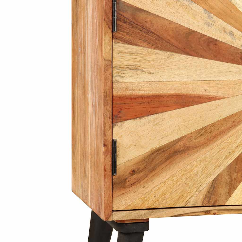 Sānu skapītis, mango masīvkoks, 85x30x75cm