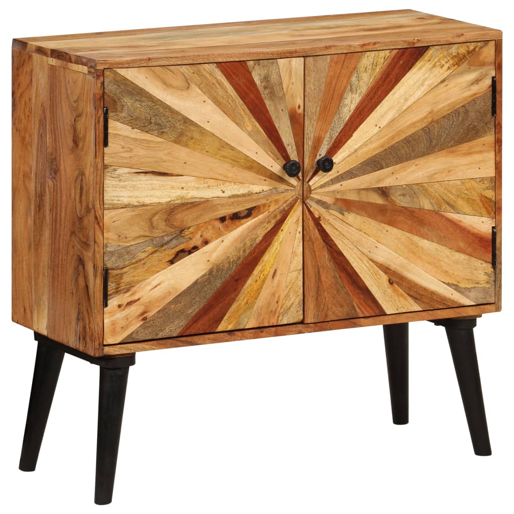 Sānu skapītis, mango masīvkoks, 85x30x75cm