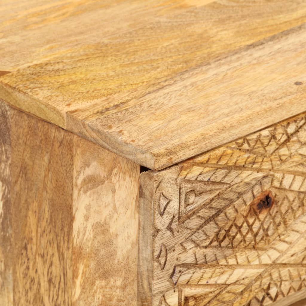 Televizora skapītis, 110x30x40cm, mango masīvkoks