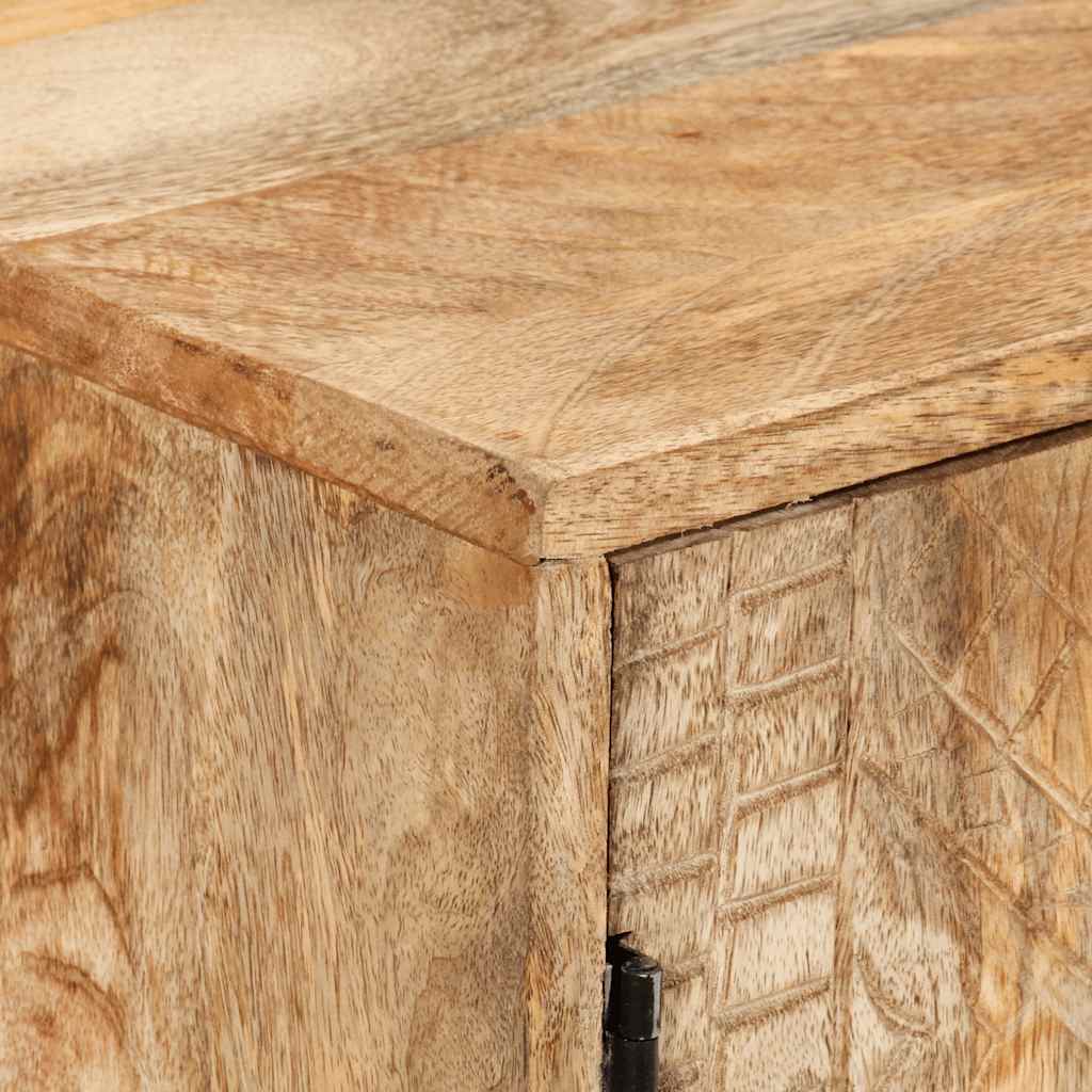 Sānu skapītis, 110x30x60cm, masīva mango koksne