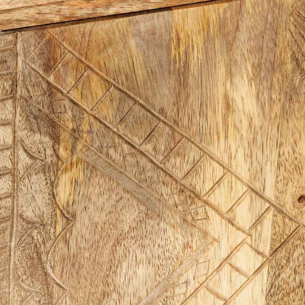 Sānu skapītis, 110x30x60cm, masīva mango koksne