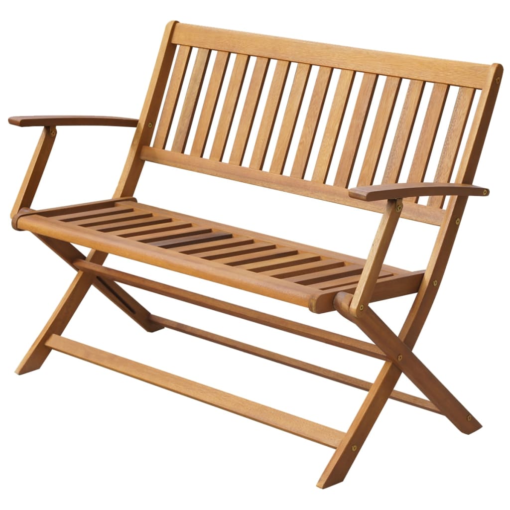Garden bench, 120 cm, solid acacia wood