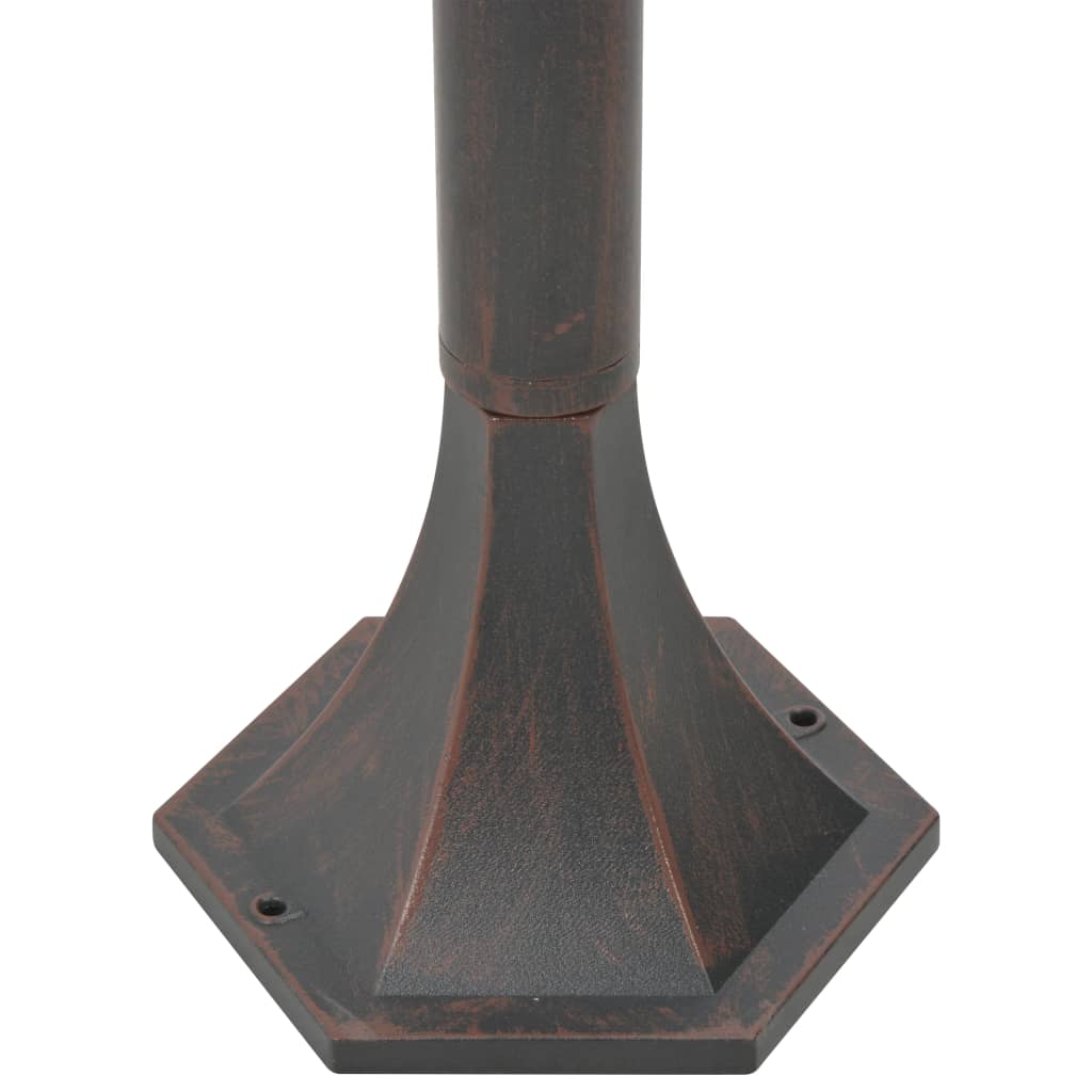 Sodo šviestuvai, 6vnt., E27, 110cm, aliuminis, bronziniai