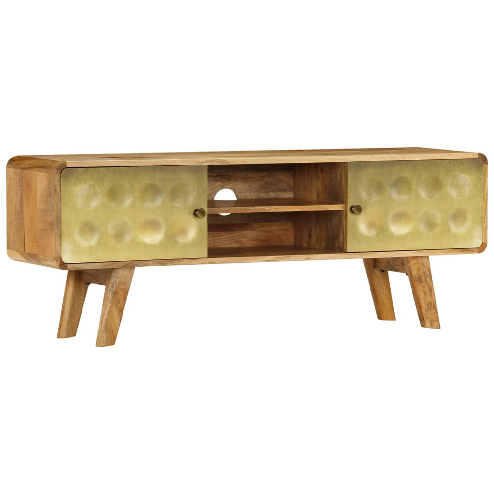 TV skapītis, 120x30x45cm, masīva mango koksne