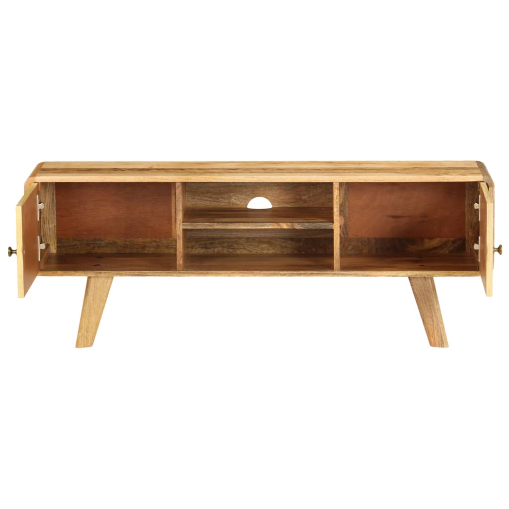 TV cabinet, 120x30x45 cm, solid mango wood