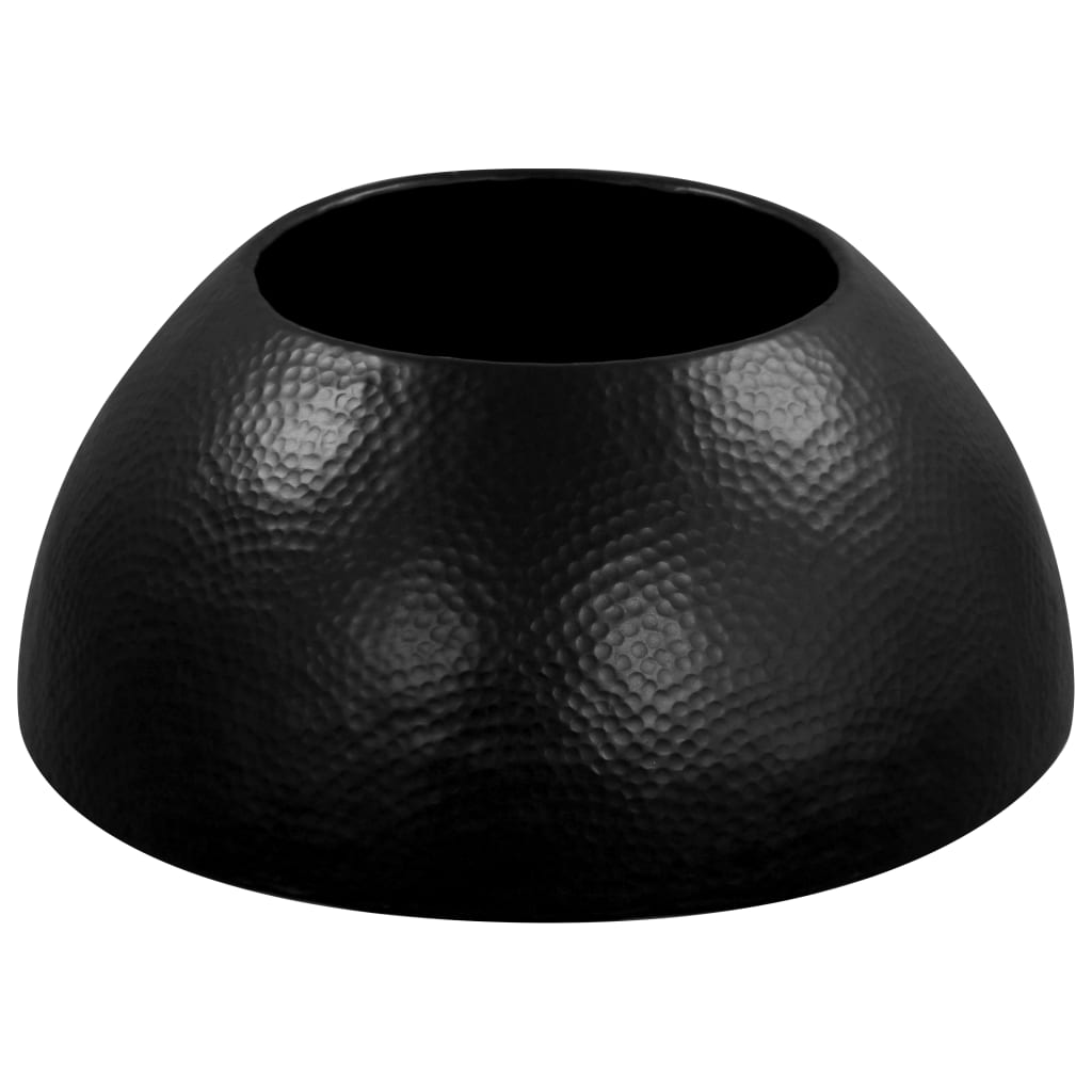 Coffee table, black, 70x30cm, wrought aluminium