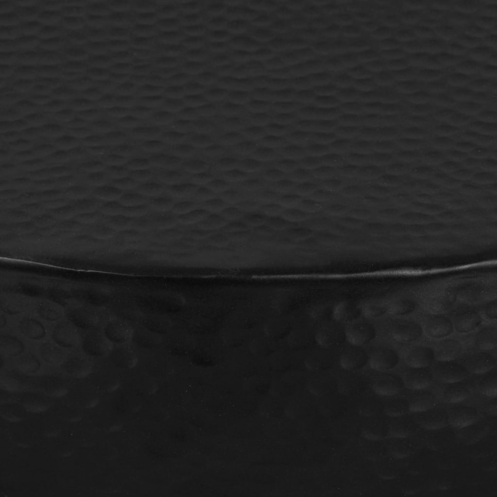 Coffee table, black, 70x30cm, wrought aluminium