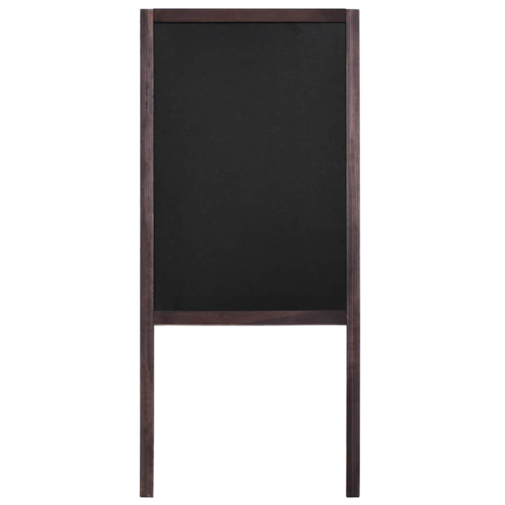 Double-sided board, cedar wood, free-standing, 40x60cm