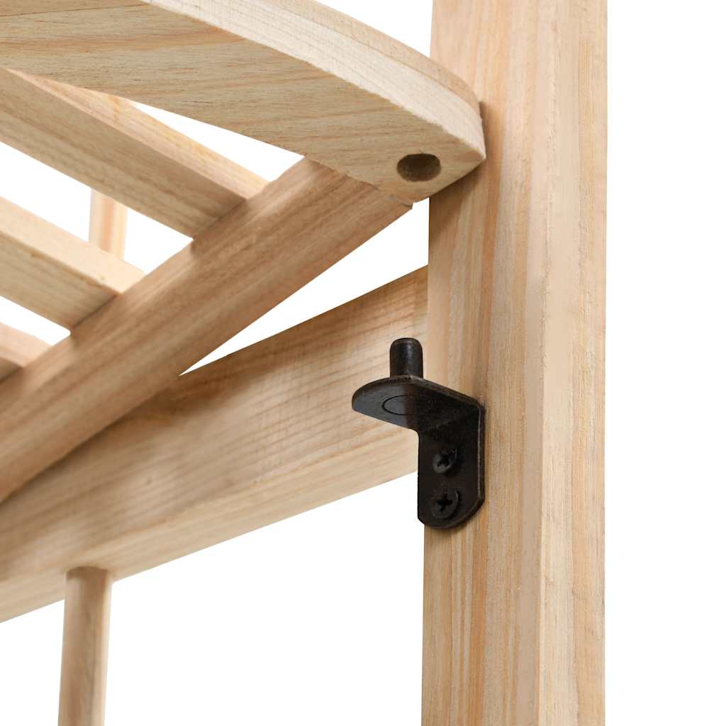 Corner shelf, cedar wood, 27x27x110cm
