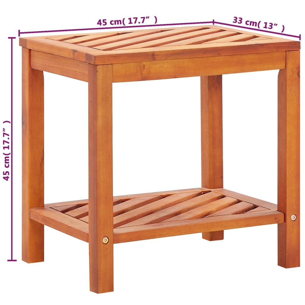 AARON Acacia Wood Table