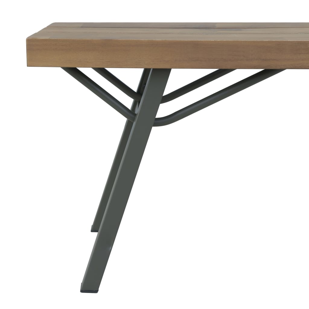 Garden bench, 120 cm, solid acacia wood