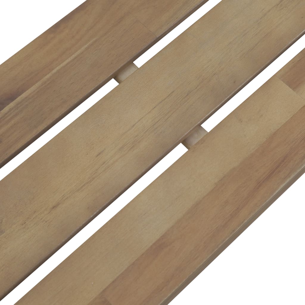 Garden bench, 120 cm, solid acacia wood