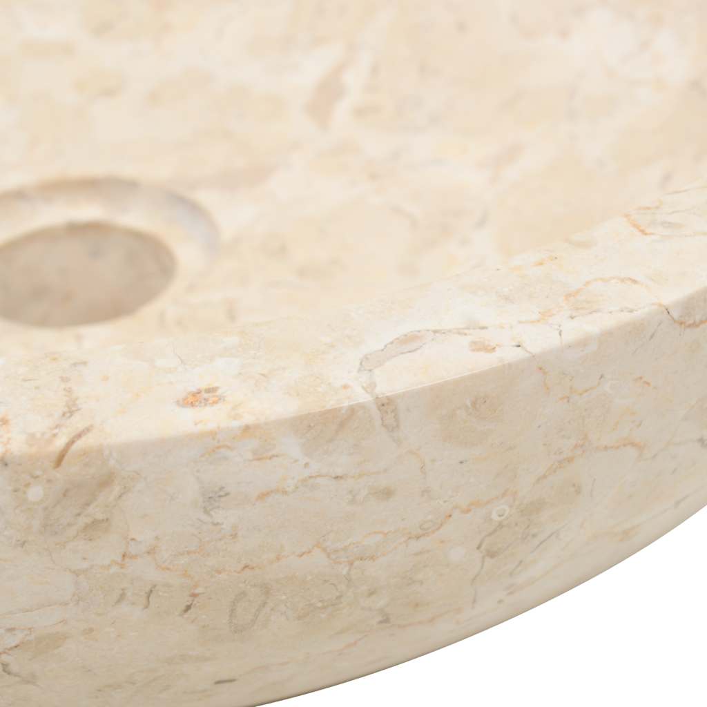Izlietne, krēmkrāsas, 40x12cm, marmors