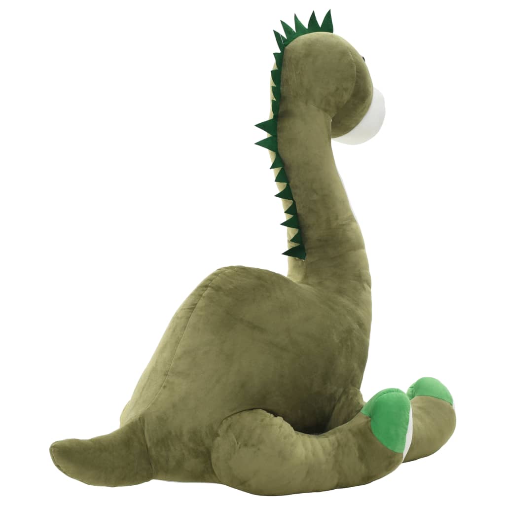 Minkštas žaislinis dinozauras-Brontozauras, žalias, pliušinis