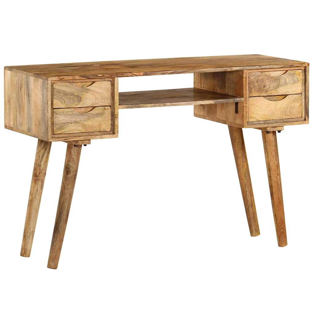 Rašomasis stalas, 115x47x76 cm, mango medienos masyvas