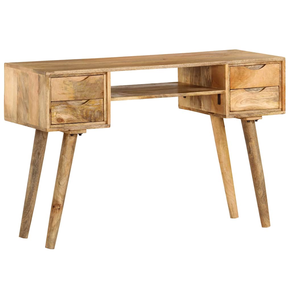 Rašomasis stalas, 115x47x76 cm, mango medienos masyvas