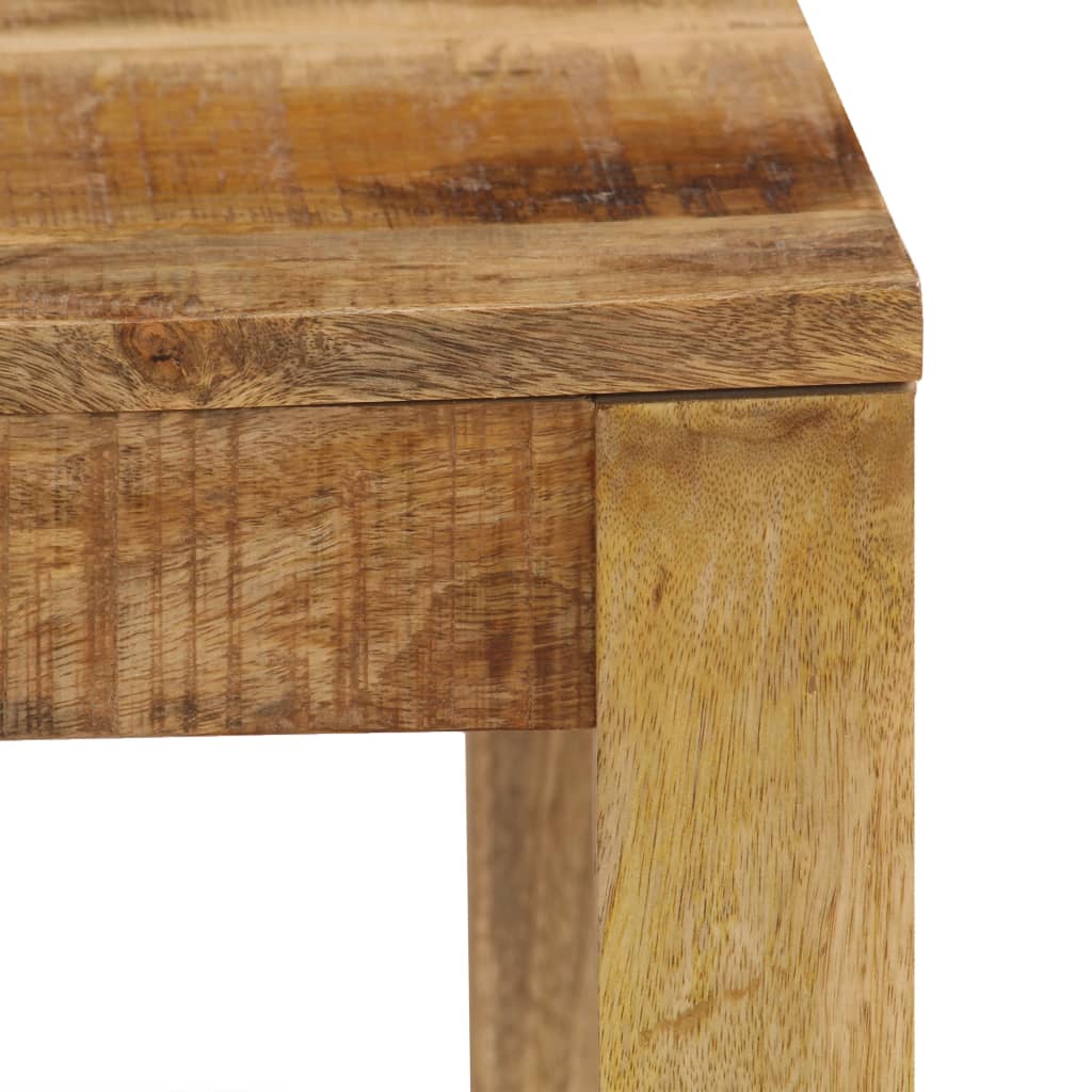 Coffee table, 80x80x40 cm, solid mango wood